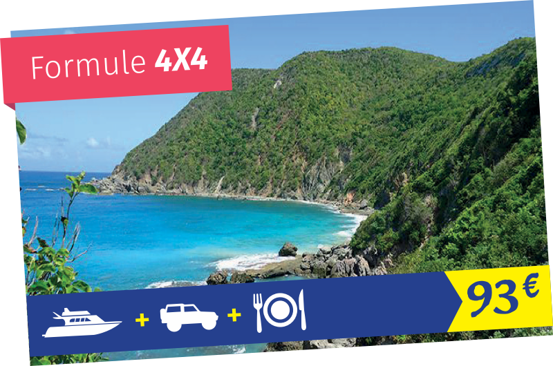 Visitez la Désirade en 4×4 Formule découverte en 4x4